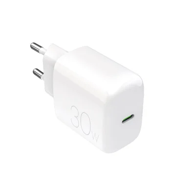Puro PROLITE 30W USB-C Wall Charger, White