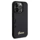 Guess iPhone 14 Pro Case Sequin Script Metal, Black
