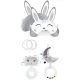Nukido Tuli-Nuli™ Sensory Pillow with Rattle and Teether