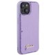 Guess iPhone 15 Case Sequin Script Metal, Purple