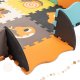 Kids Foam Floor Puzzle Mat Multicolor Animals - 25 pcs