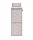 4Fizjo 433 XL Acupressure Mat with Pillow, 110x42 cm, Grey/Pink