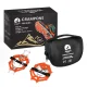 MOUNTAIN GOAT Kids Hiking Ice Cleats M (28-32), Orange