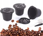 Reusable Refillable Coffee Capsules Pods for Nespresso Coffee Machines, Set of 5