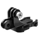Action Camera Mount Telesin GP-MTB-T02-BK Double J-Hook, GoPro, DJI, Xiaomi