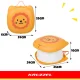Portable Travel Potty for Kids Kruzzel Foldable Lion, Yellow