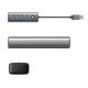 USB Hub Orico PDD4U-U3 4x USB-A 3.0 5Gbps - Gray