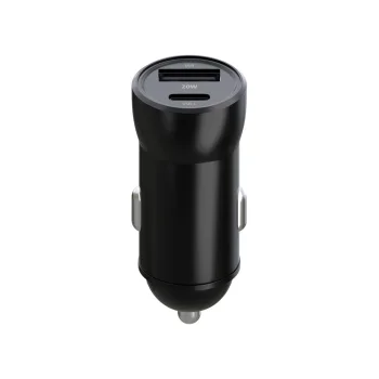 Maxlife MXCC-04 Car Charger 20W USB-C / USB-A, Black