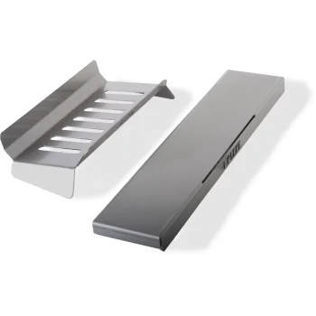Alfa Forni Kit Hybrid 4 Pizze (Futuro) Hybrid Oven Set, Stainless Steel