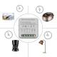 TUYA Smart Mini Breaker 2 Channel DIY Wi-Fi Switch