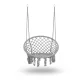 Sofotel Hanging Swing Chair Boho, Grey