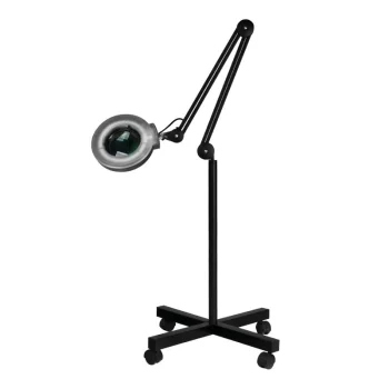 Activeshop S4 Magnifying Lamp with Stand, 5 Diopters, Black