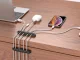 Self-Adhesive Cable and Wire Organizer, 5 Slots, Black