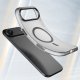 Magnetic Abrasive iPhone 17 Air Case with MagSafe Support, Matte Black