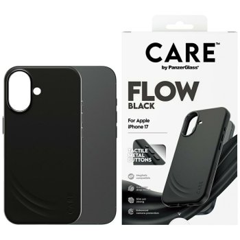 CARE by PanzerGlass Feature FLOW MagSafe Phone Case Cover iPhone 17 - Black