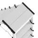 Hailo D60 StandardLine Double-Sided Stepladder 2x5 Steps