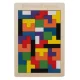 Kruzzel 00022667 Wooden Logic Puzzle for Kids, Multicolor