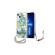 Guess iPhone 13 Case Flower Strap Green