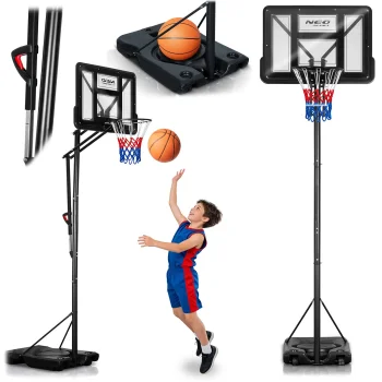 Neo-Sport NS-283 Adjustable Basketball Hoop 170-305 cm