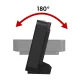 GreenBlue GB172 Digital LED Clock with Projector and FM Radio, Black