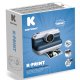 Kidywolf K-PRINT 418270 Instant Camera with Selfie Function, Blue