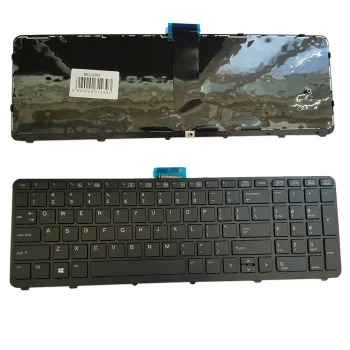 HP ZBook 15 G1 / G2, 17 G1 / G2 Keyboard (US), Black
