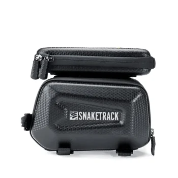 Snake Track ST04 Triple Bike Frame Bag, Black