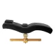 Professional Eyelash Extension Bed Sillon Corona Gold Base, Black