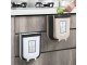 Folding Waste Basket for Hanging on the Kitchen Cabinet, Different Colors