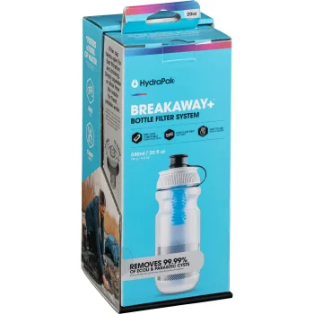 HydraPak Breakaway+ Water Bottle with Filter, 600 ml