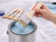 Paint Brush Set 5 Pcs, Flat Brushes for Walls, Ceilings, and Furniture