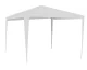Garden pavilion 4 walls 3x3m white P12875