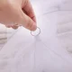 Bed Canopy Mosquito Net for Single & Double Beds, White