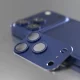 Etteri Full Camera Lens Protector for iPhone 17 Pro, Blue