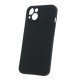 Apple iPhone 15 6.1\'\' Matt Silicone Color Case Cover, Black