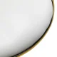 Cosmetic Stool Gabbiano Q-4599G White