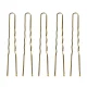 Hairpins for Hair Styling E-57, 120 pcs, 5.6 cm, Gold
