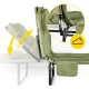 Mountain Goat Folding Camping Chair Sun Lounger, Army Green
