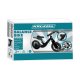 Kruzzel 12\" Kids Balance Bike, Black