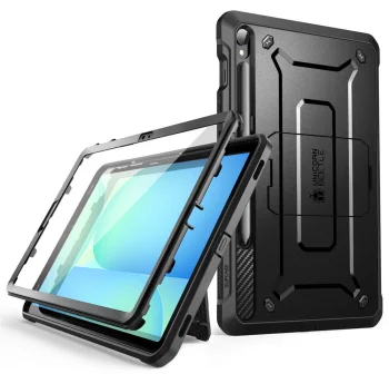 Supcase Unicorn Beetle Pro Case for Samsung Galaxy Tab S9 11.0 / S9 FE, Black