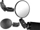 Bicycle Rearview Mirror, Handlebar Mount, Convex, 360°, Black