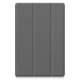 Samsung Galaxy Tab A8 10.5 (2021) (2022) (SM-X200/X205) Trifold Stand PU Leather Hard Protective Cover Case, Grey |...