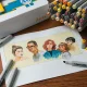 Double-Sided Marker Pens Arrtx Oros, 40 Yellow Tone Colours
