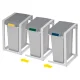 Waste Bin Extension Unit Hailo Profiline Öko XL, 38 l, Grey