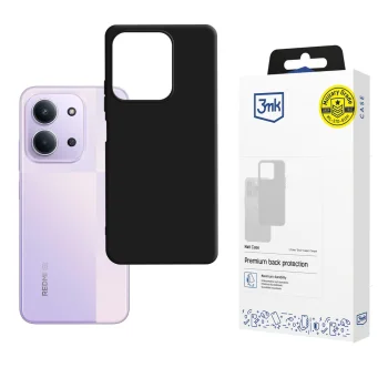 3mk Matt Case for Xiaomi Redmi 15C 4G / 5G (173mm), Black