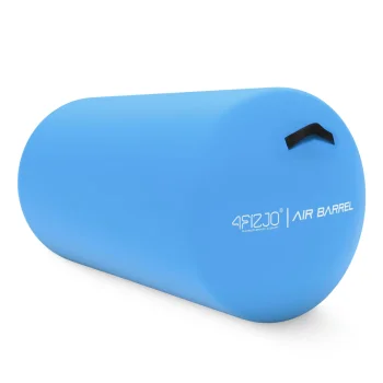 Inflatable gymnastics roller Air Barrel 75 cm, blue