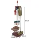 Kruzzel 24813 Kids Cleaning Set with Working Toy Vacuum Cleaner