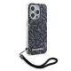Karl Lagerfeld iPhone 15 Pro Max Case IML Zebra Pattern & Cord, Purple