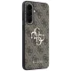 Guess Leather 4G Metal Logo Case for Samsung Galaxy A37 5G - Brown