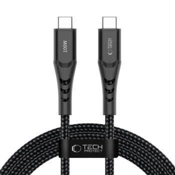 Tech-Protect Ultraboost UB11T USB-C to USB-C Cable 100W 200 cm - Black
